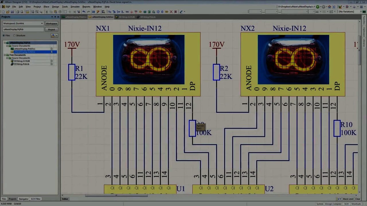 EEVblog #952 - Nixie Tube Display Project - Part 3