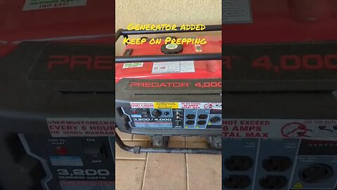 Prepping Addition Generator #prepper #prepping #generator