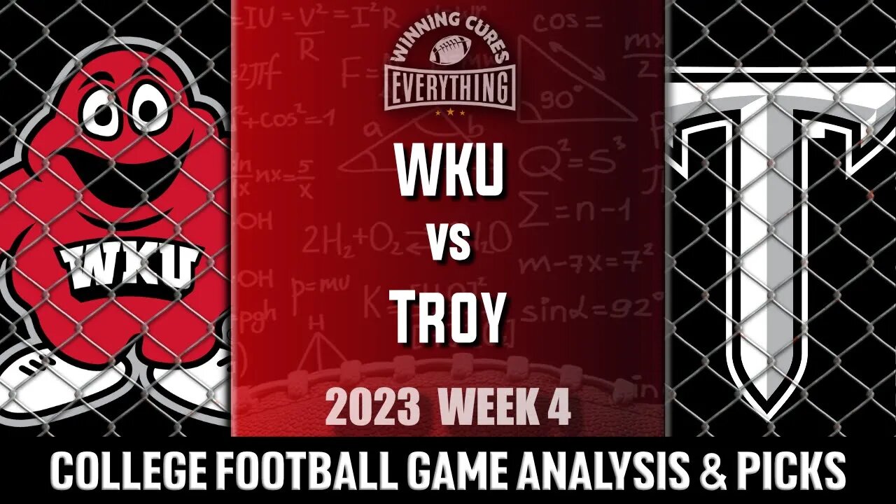 WKU vs Troy Picks & Prediction Against the Spread 2023 College Football Analysis