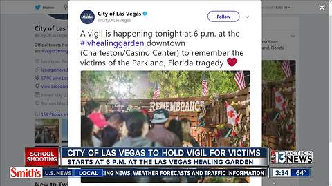 Vigil being held tonight at Healing Garden