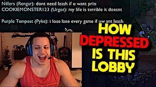 Tyler1 gets to the Most DEPRESSED Lobby