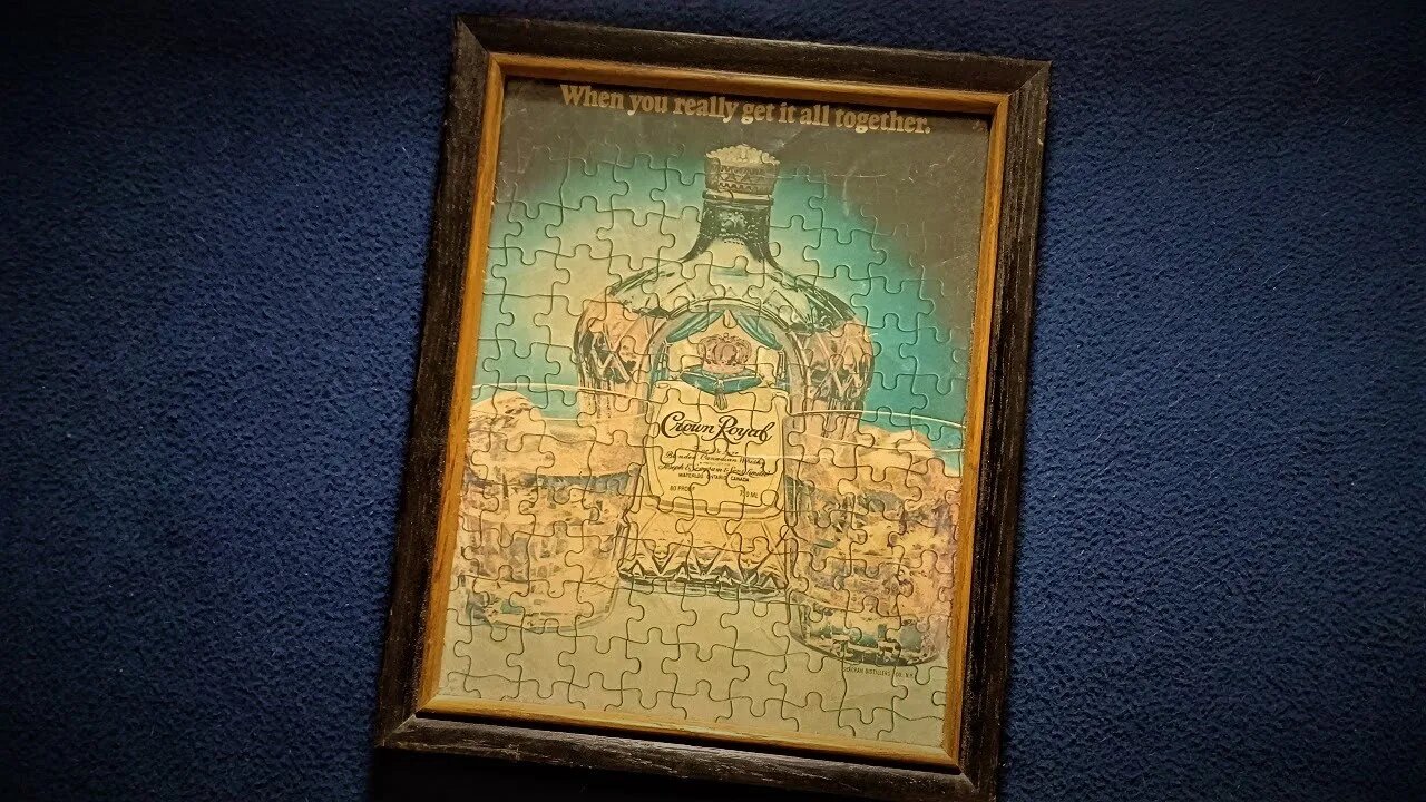 CURIOS for the CURIOUS 109: Crown Royal "When you really get it all together." Magazine ad, 1980s