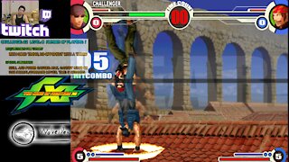 (PS2) King of Fighter XI - 22 - Challenge 22 - use leader special at correct timing