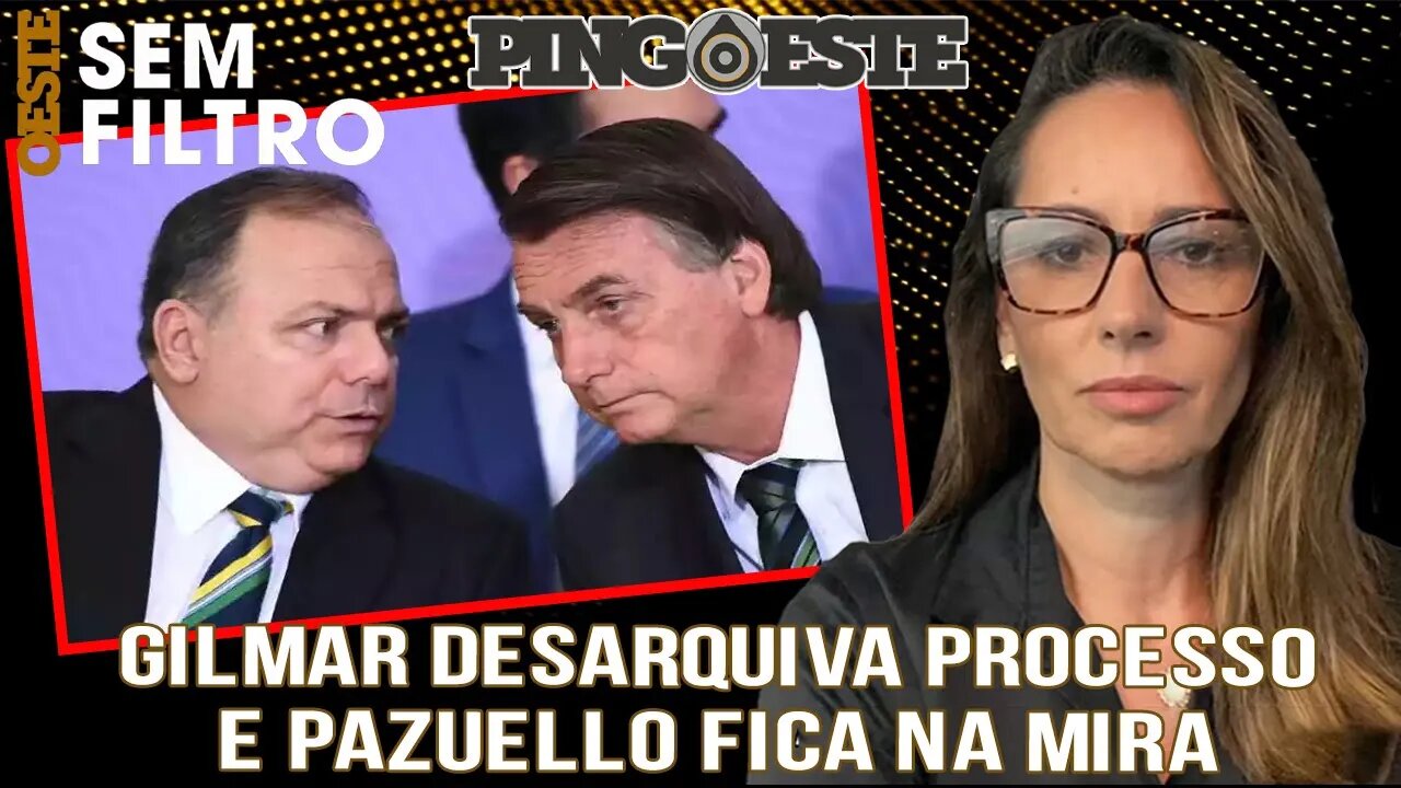 Gilmar Mendes manda desarquivar processo contra Bolsonaro