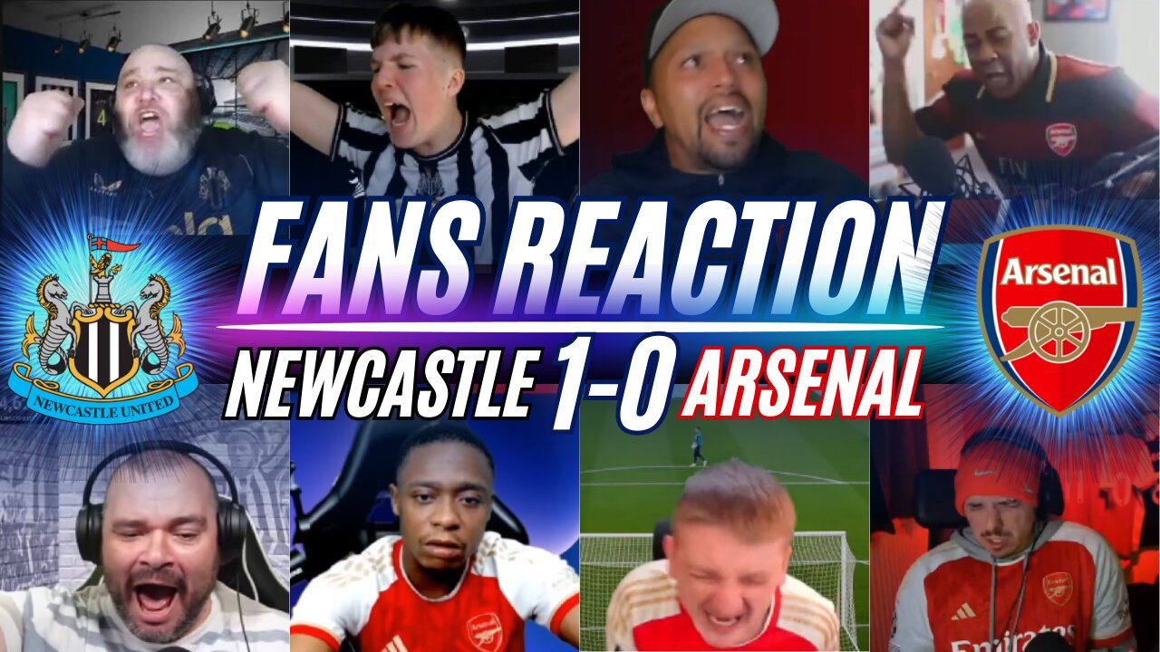 PREMIER LEAGUE FANS REACTION TO NEWCASTLE 1-0 ARSENAL | UNBEATEN STREAK ENDED