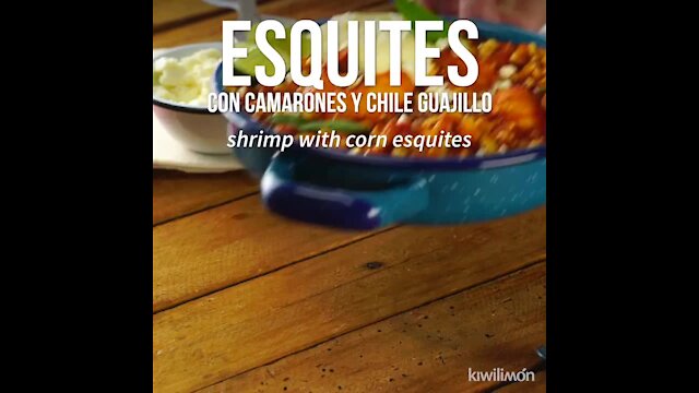 Shrimp with Corn Esquites