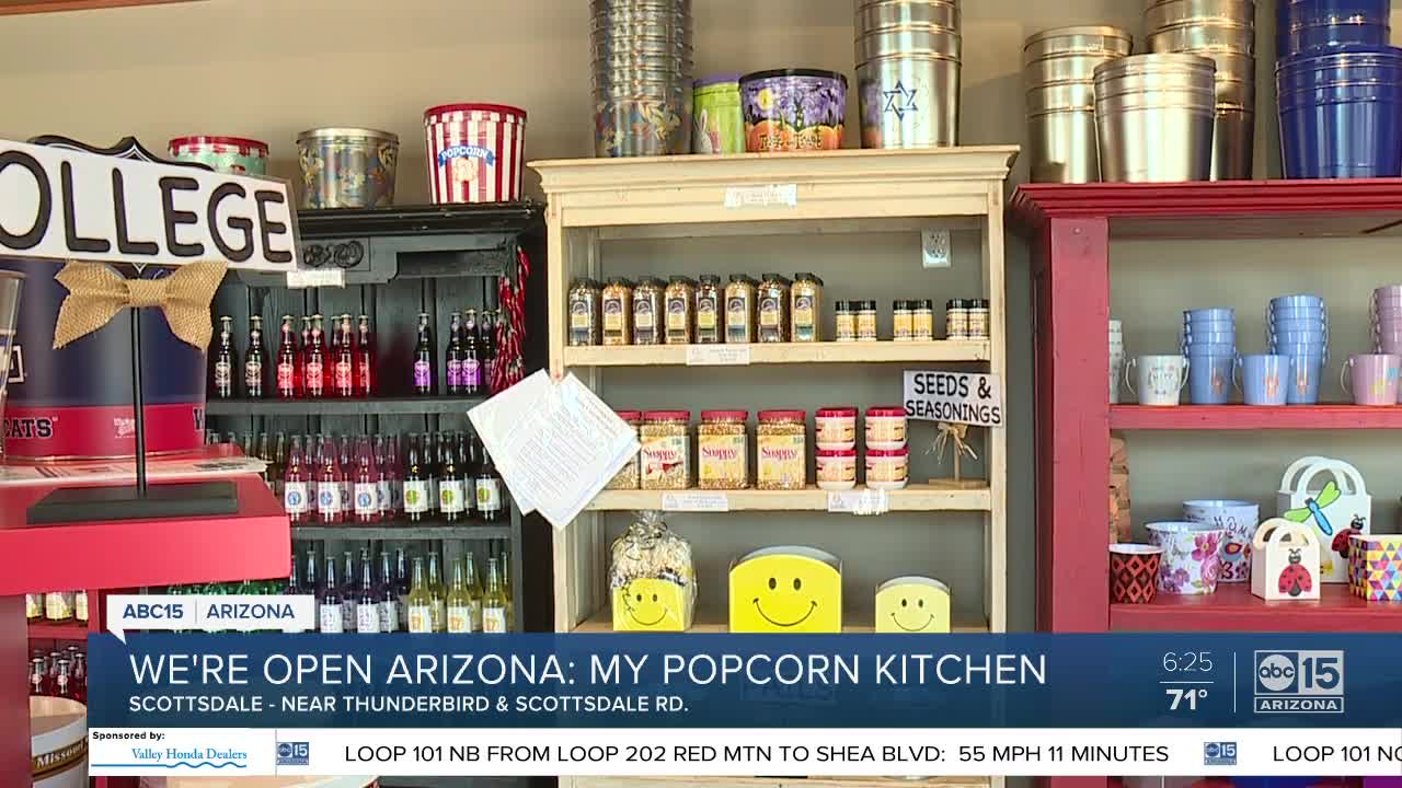 We're Open Arizona: My Popcorn Kitchen offers great ideas