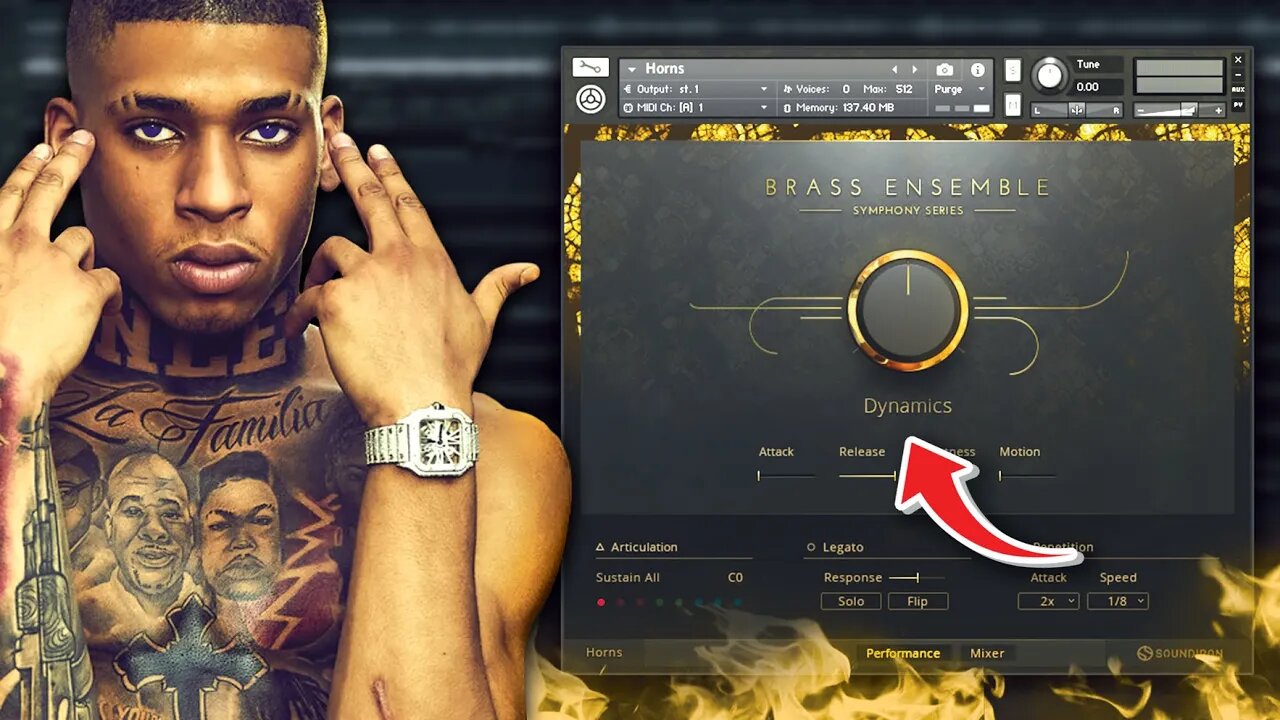 how to make insane orchestra beats like NLE CHOPPA "Champions"