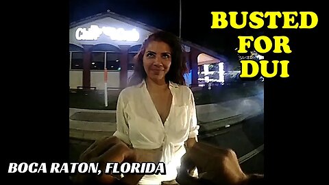 Busted for DUI - Boca Raton, Florida - February 21, 2023