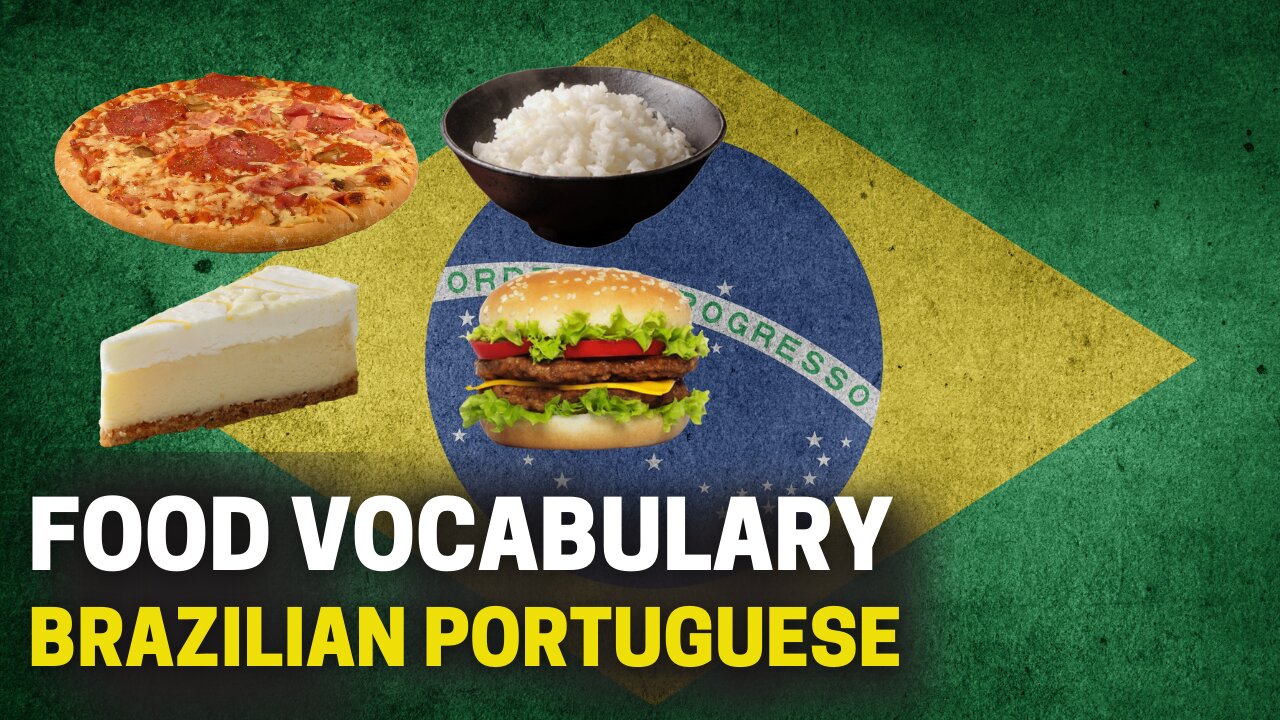 Do you know these words? | Food vocabulary in Portuguese