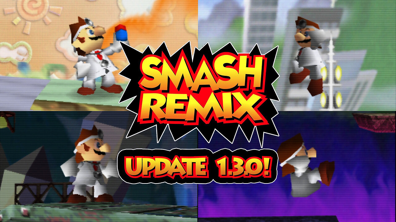 Smash Remix 1.3 - 1P Game - Dr. Mario