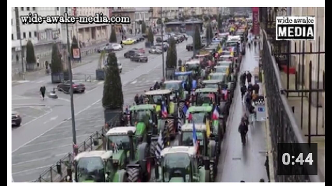 All over Europe, farmers are staging massive protests against their own governments