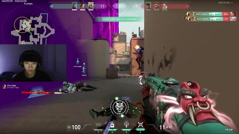 he just ignored the astra wall