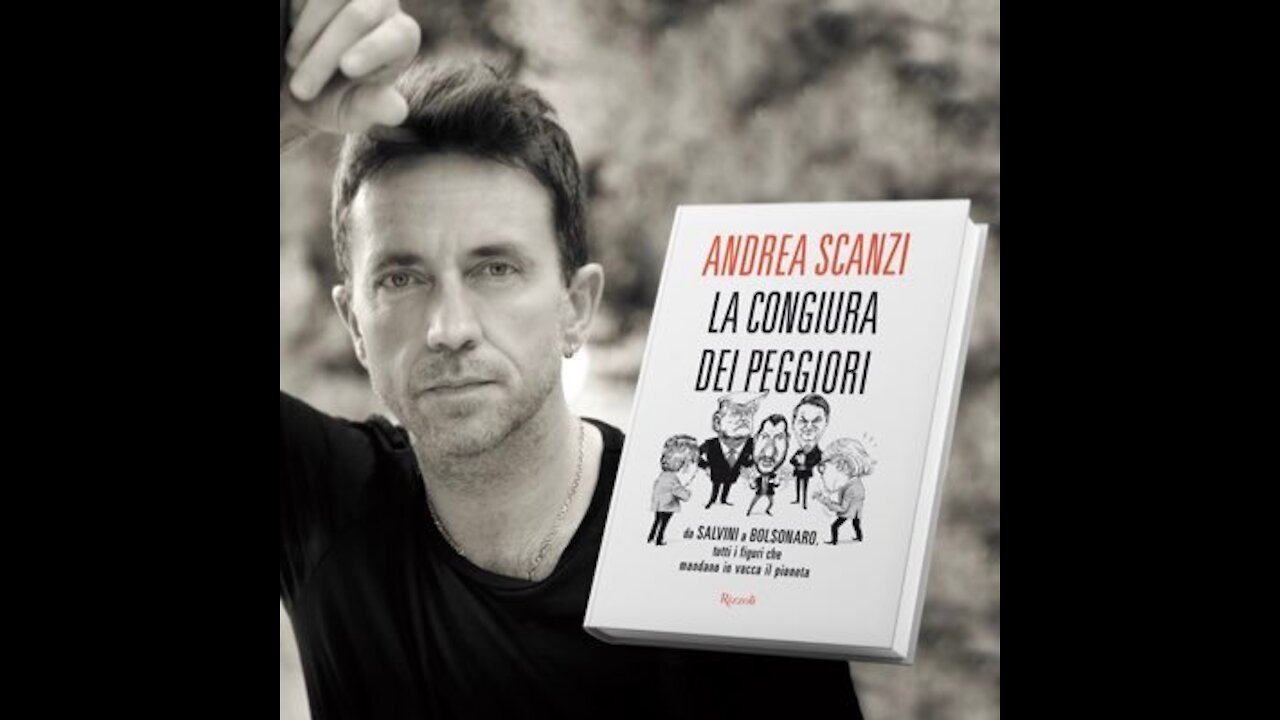 ANDREA SCANZI INCITA ALL' ODIO CONTRO CHI NON SI VUOLE VACCINARE