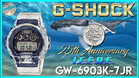 25th Anniversary! | G-Shock 2019 Love The Sea And Earth I.C.E.R.C. GW-6903K-7JR Unbox & Review