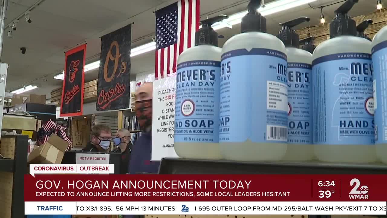 Hogan to announce update on stage one of recovery plan