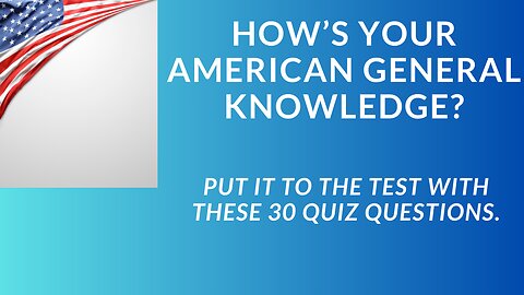 The All American Quiz Challenge