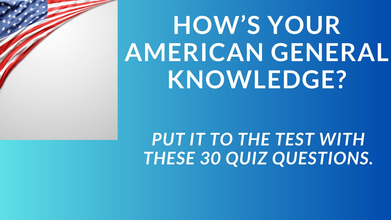 The All American Quiz Challenge