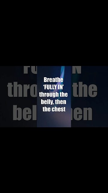 How to do the Wim Hof Breathing - female voice #Shorts