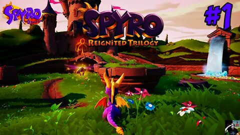 Spyro The Dragon (Reignited Trilogy) 100% Playthrough | Worlds 1-3 [Live Replay]