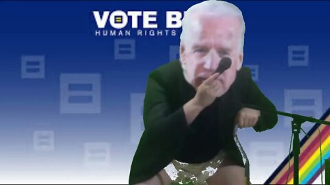 Joe biden falls down and has a stroke