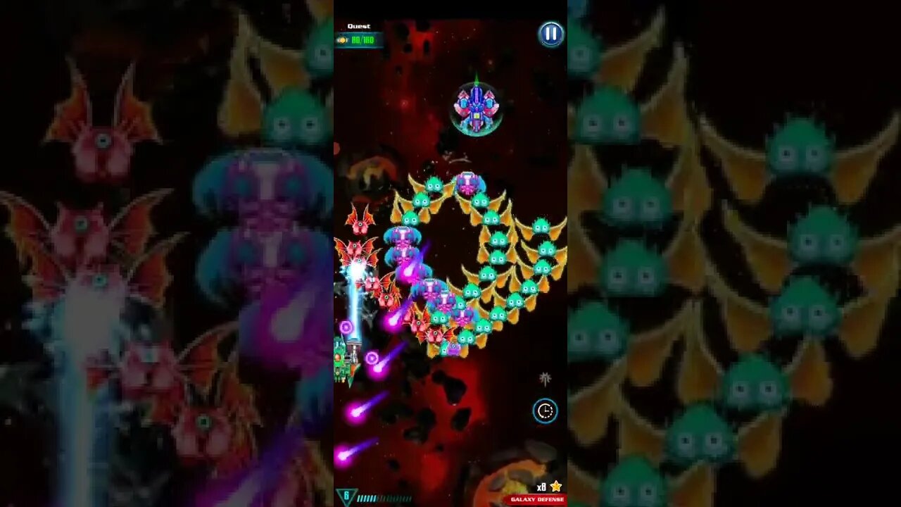 GALAXY ATTACK ALIEN SHOOTER - GALAXY Defense - Level 10 of 20 2nd try