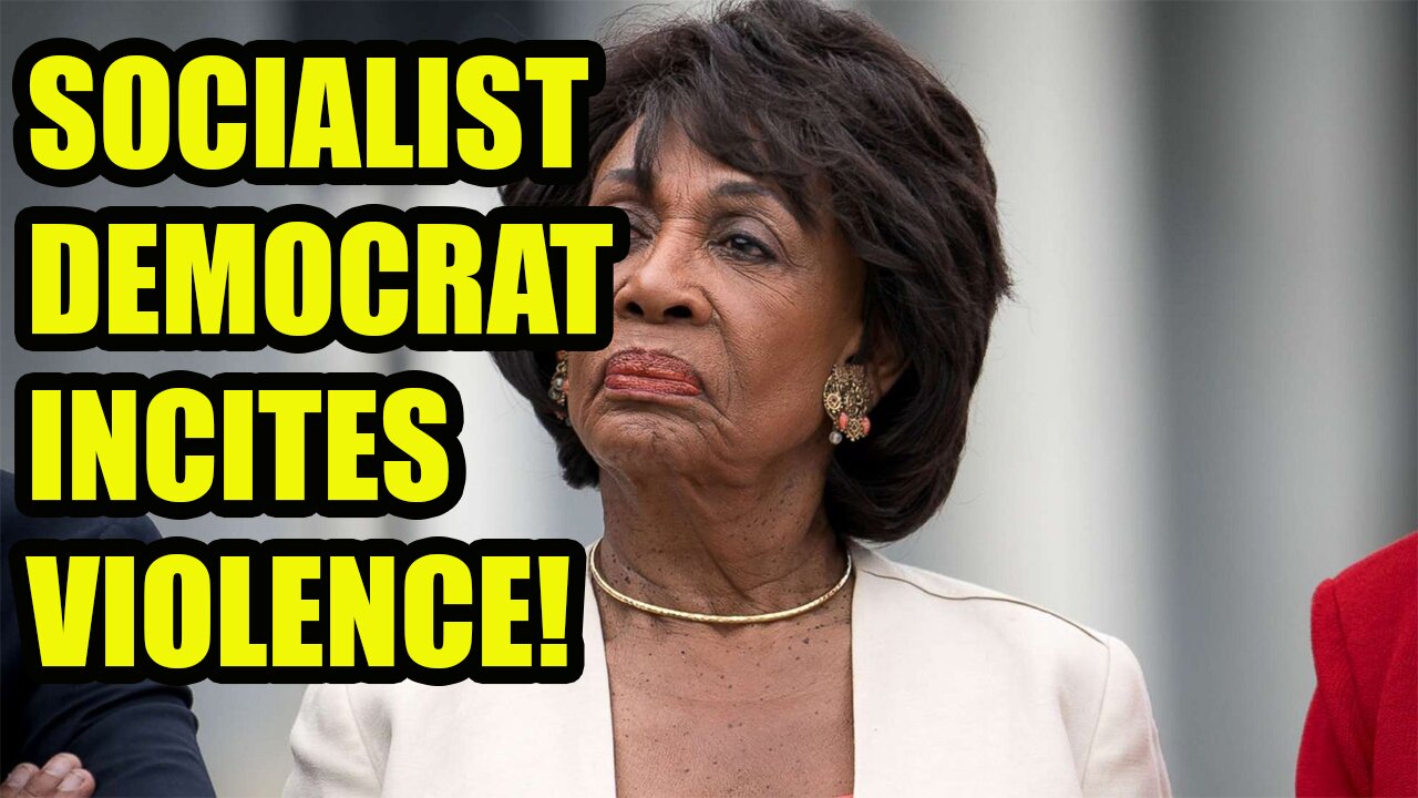 Maxine Waters INCITES VIOLENCE and could get a Chauvin CONVICTION OVERTURNED!