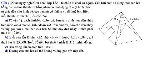 THPT Quỳnh Lưu 2: Nhân ngày nghỉ Chủ Nhật, lớp 12A1 tổ chức đi chơi dã ngoại. Các bạn nam