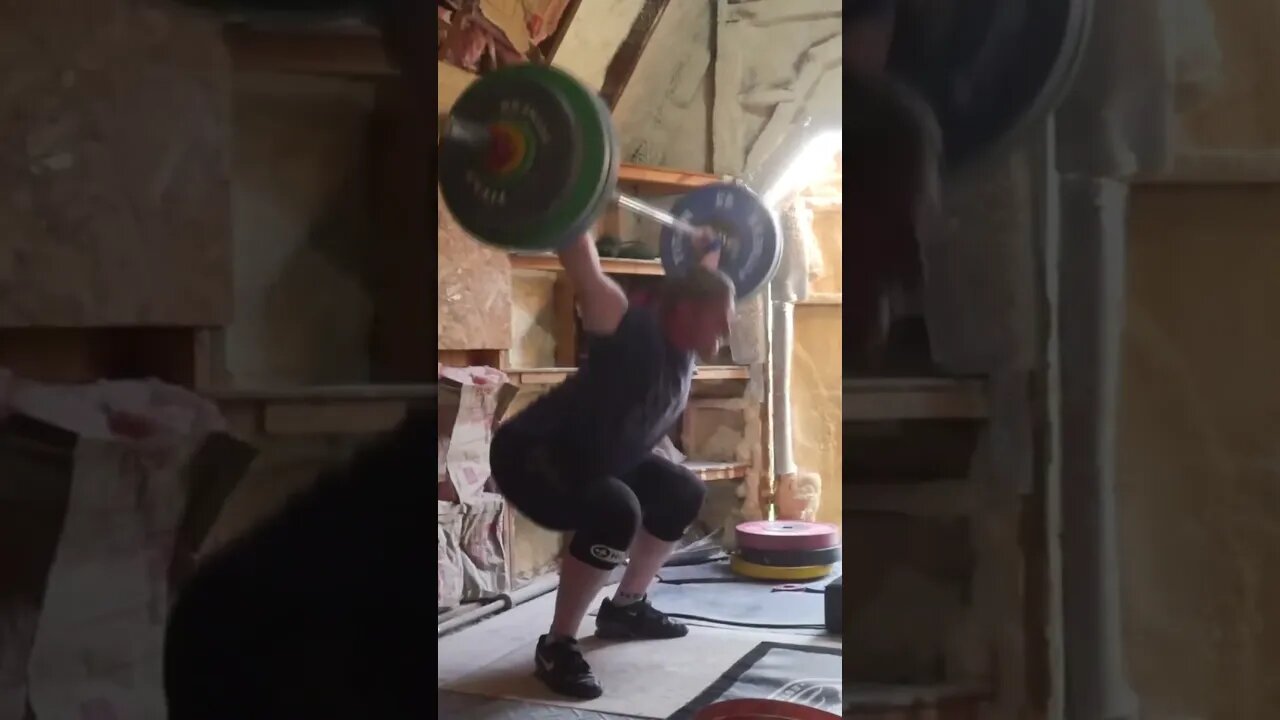 105 kg / 231 lb - Snatch Triple