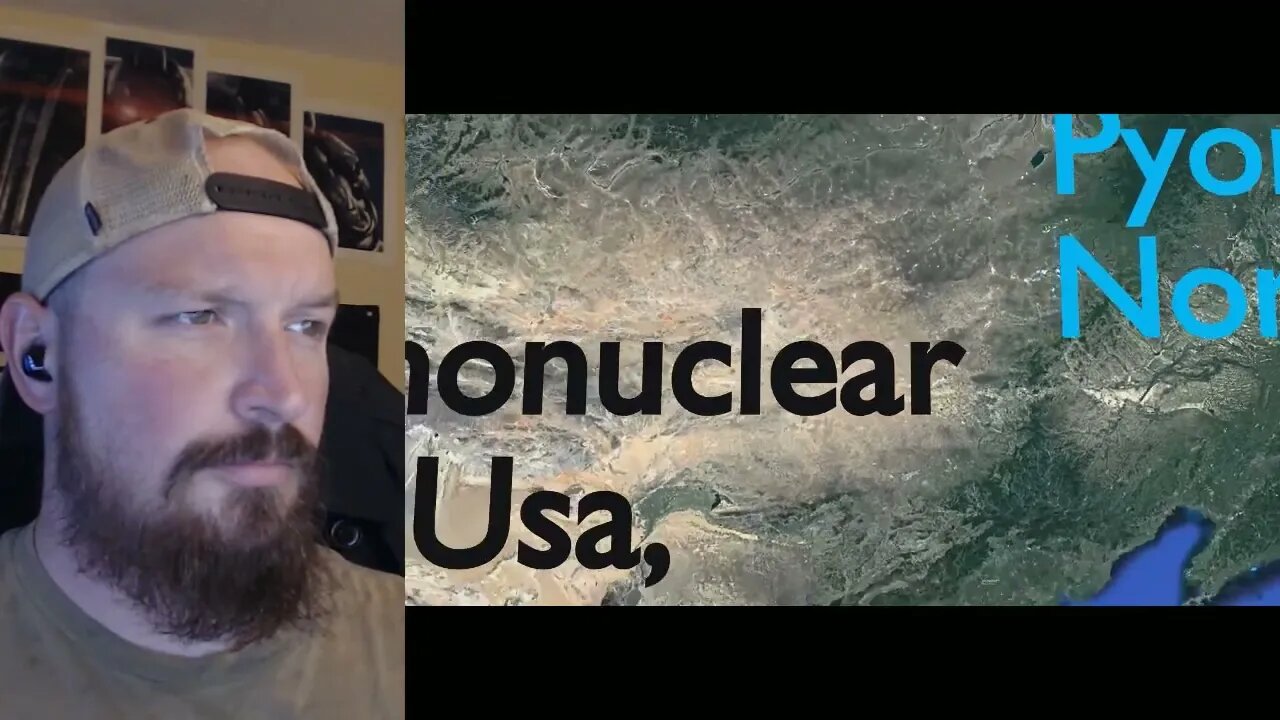 RET.SOLDIER REACTS - MAHMA COMPARISONS - Nuclear Explosion Comparison On The Earth (Discord Rec)