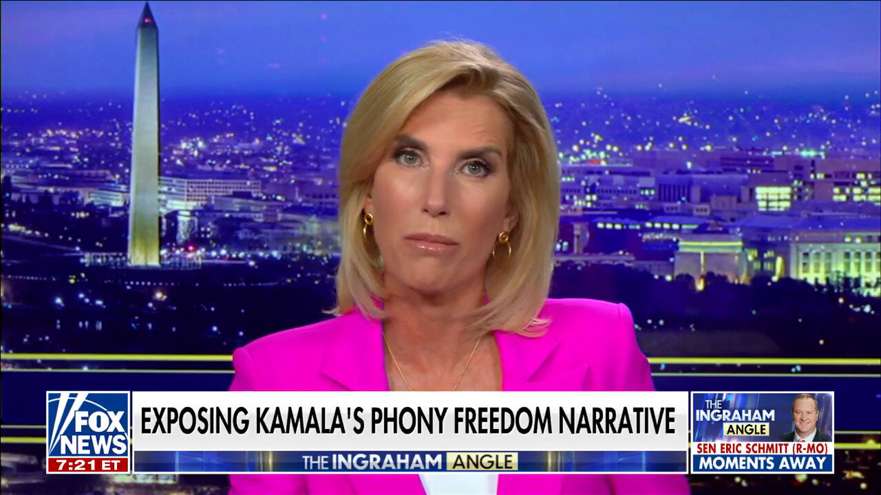 Laura Ingraham: Kamala Harris Doesn't Mention These Freedoms