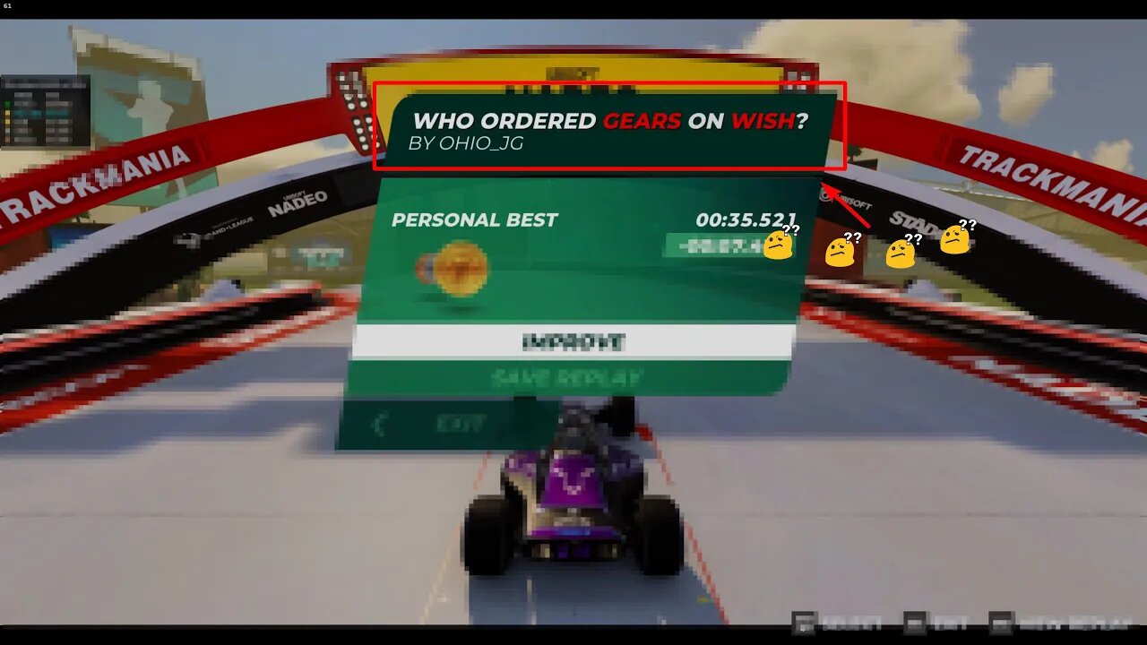 Who ordered gears on Wish??? - Trackmania 2020