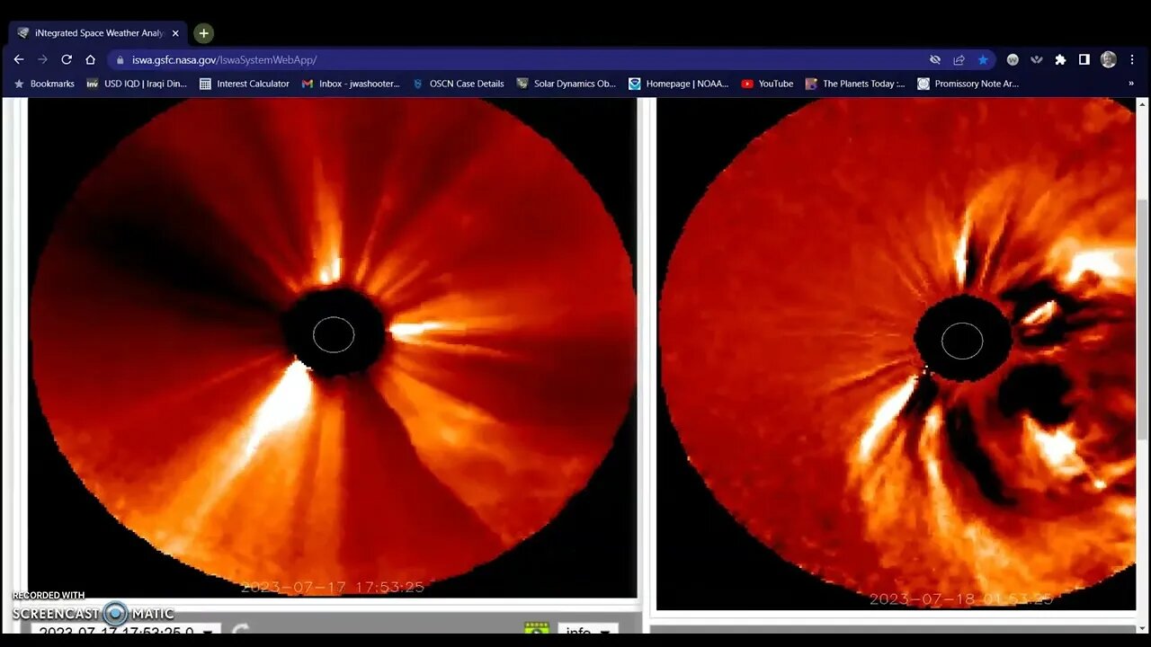 INCOMING CME on 7/19