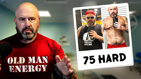 Completing 75 Hard got me walking around a hospital room | Old Man Energy Episode 5