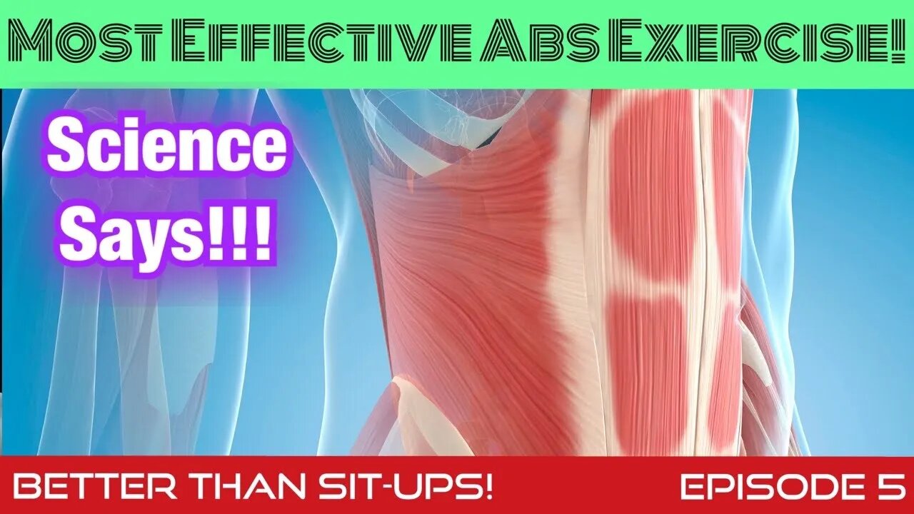 *Most Effective Abs Exercise* According to SCIENCE! Better Than Sit-Ups! Episode 5 | Dr K & Dr Wil