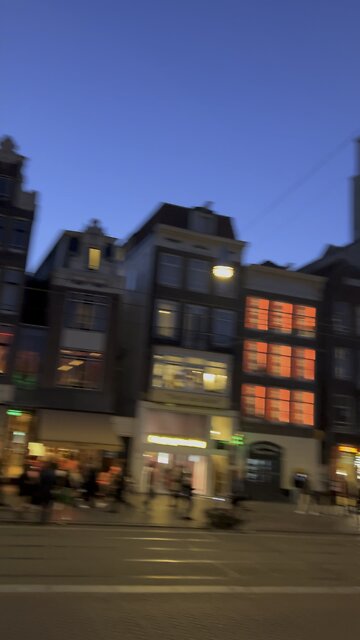 Amsterdam at night