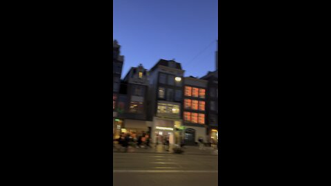 Amsterdam at night