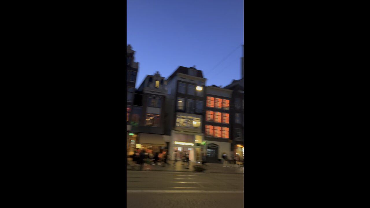 Amsterdam at night