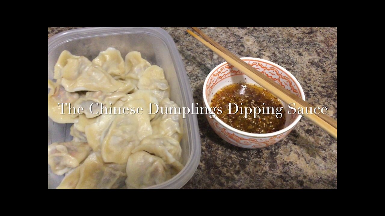 The Chinese Dumplings Dipping Sauce 水饺蘸水