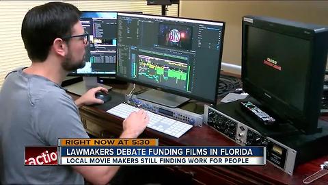 Lawmakers debate funding films in Florida