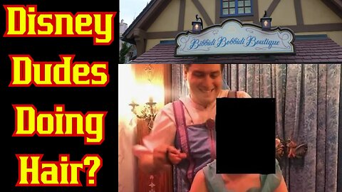 Disney Family LOSES It Over Daughters Pedophile Dress Wearing Dude Hairstylist