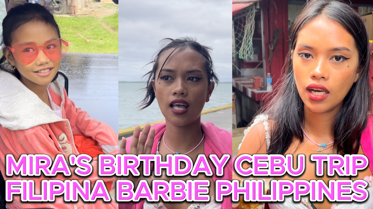 🇵🇭 MORENA BARBIE'S LITTLE SISTER SURPRISE ISLAND TRIP TO CEBU Off Grid Filipina Living Philippines