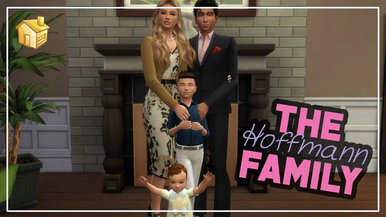 The Hoffmann Family || "Big Happy Family" 👨‍👩‍👧‍👦 The Sims 4 Create-a-Sim