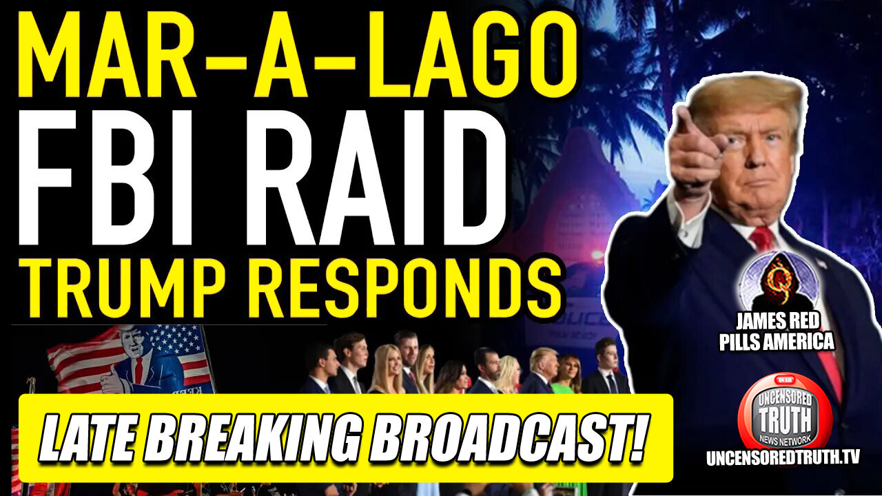 POTUS Trump Posted This EPIC Video Message at 1145am The Day After The FBI Raid On His Home! BOOM!