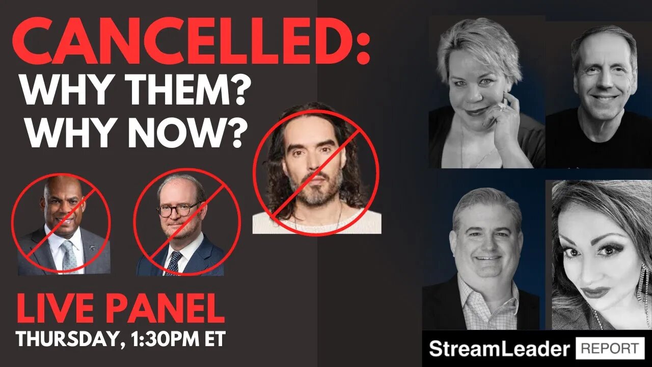 Why were these men cancelled & why now?