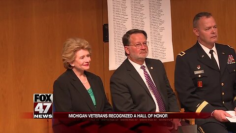 Stabenow keynotes Hall of Honor ceremony and addresses Rotary Club in Lansing