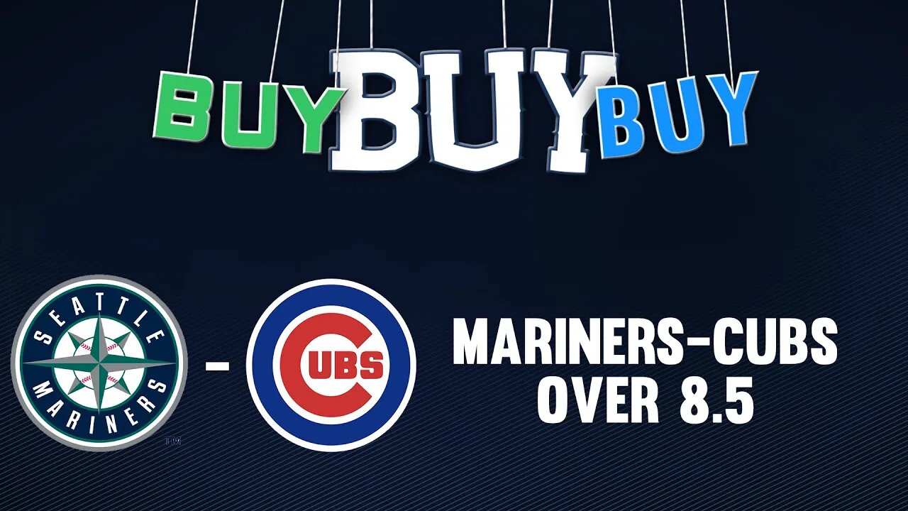 Back The Over In Mariners Vs. Cubs On Monday Night