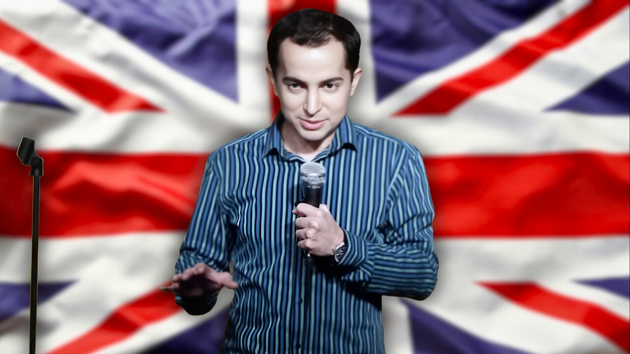 Comedian vs UK (immigration, royal family, stand-up)