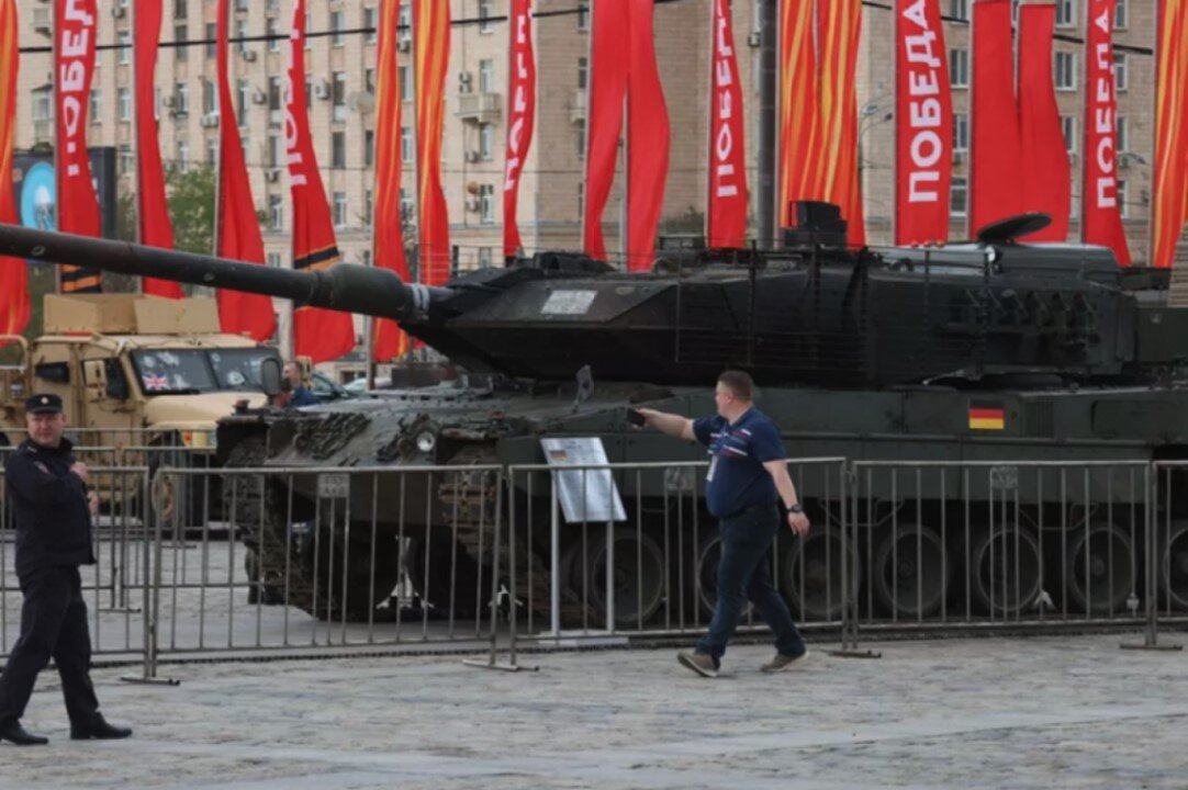 Putin's Parade: Captured Tanks on Display