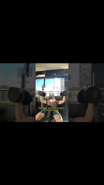 A diferença entre o Supino e o Crucifixo #shorts